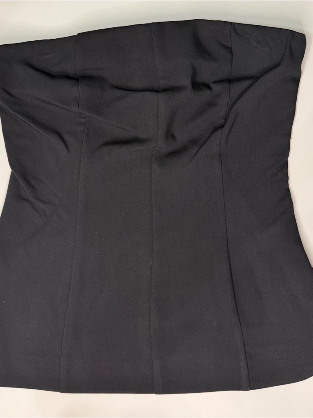 a new day Strapless Black Corset-Style Dress